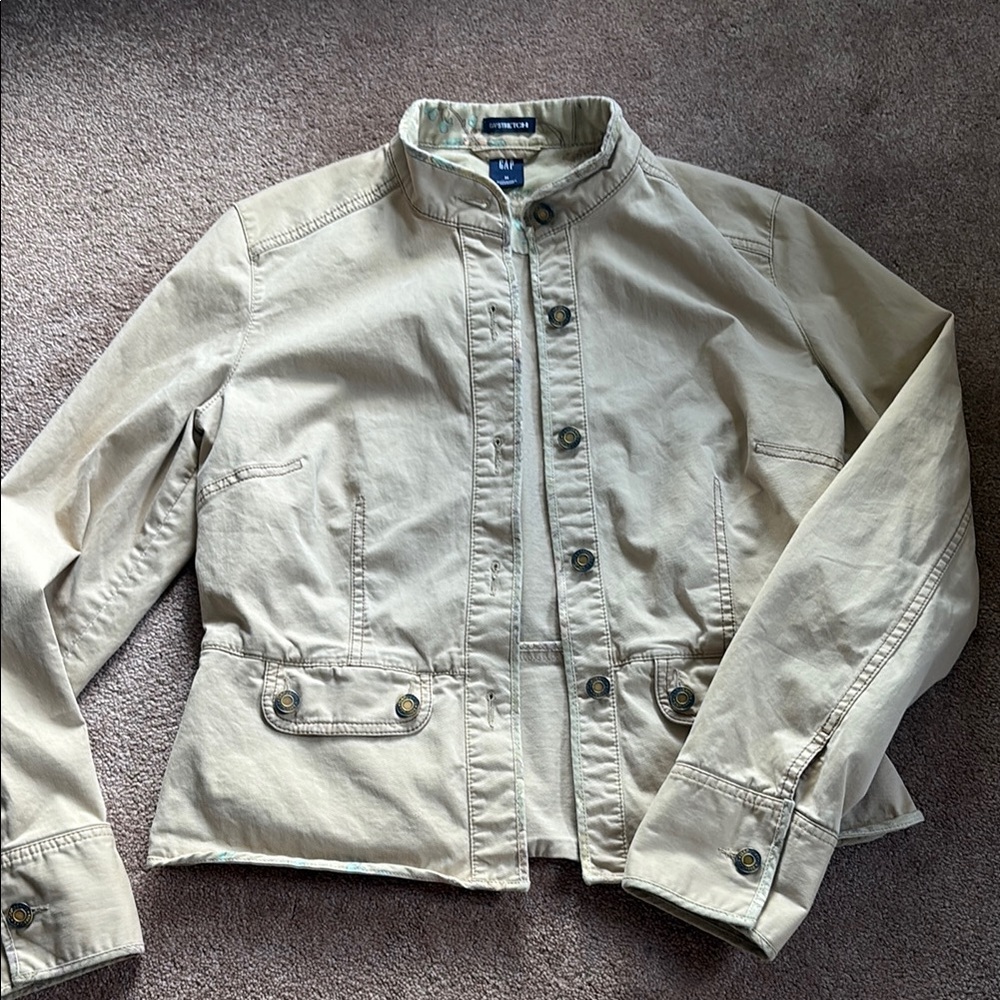 Gap Stretch Utility Cargo Summer Jacket | medium | VGUC